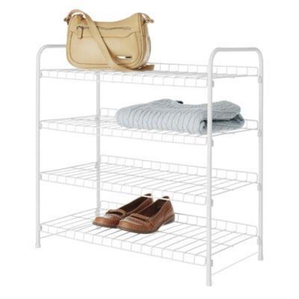 Whitmor 4 Tier Closet Shelves, 6023-4139-Cb 6023-4139-CB